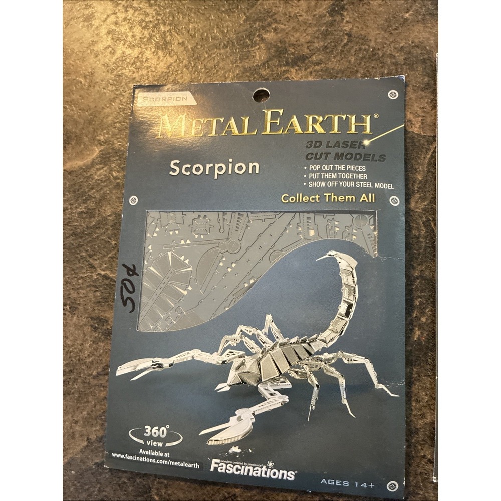 4 Fascinations Metal Earth Eiffel Tower, Rover Etc 3D Laser Cut Steel Model Kits